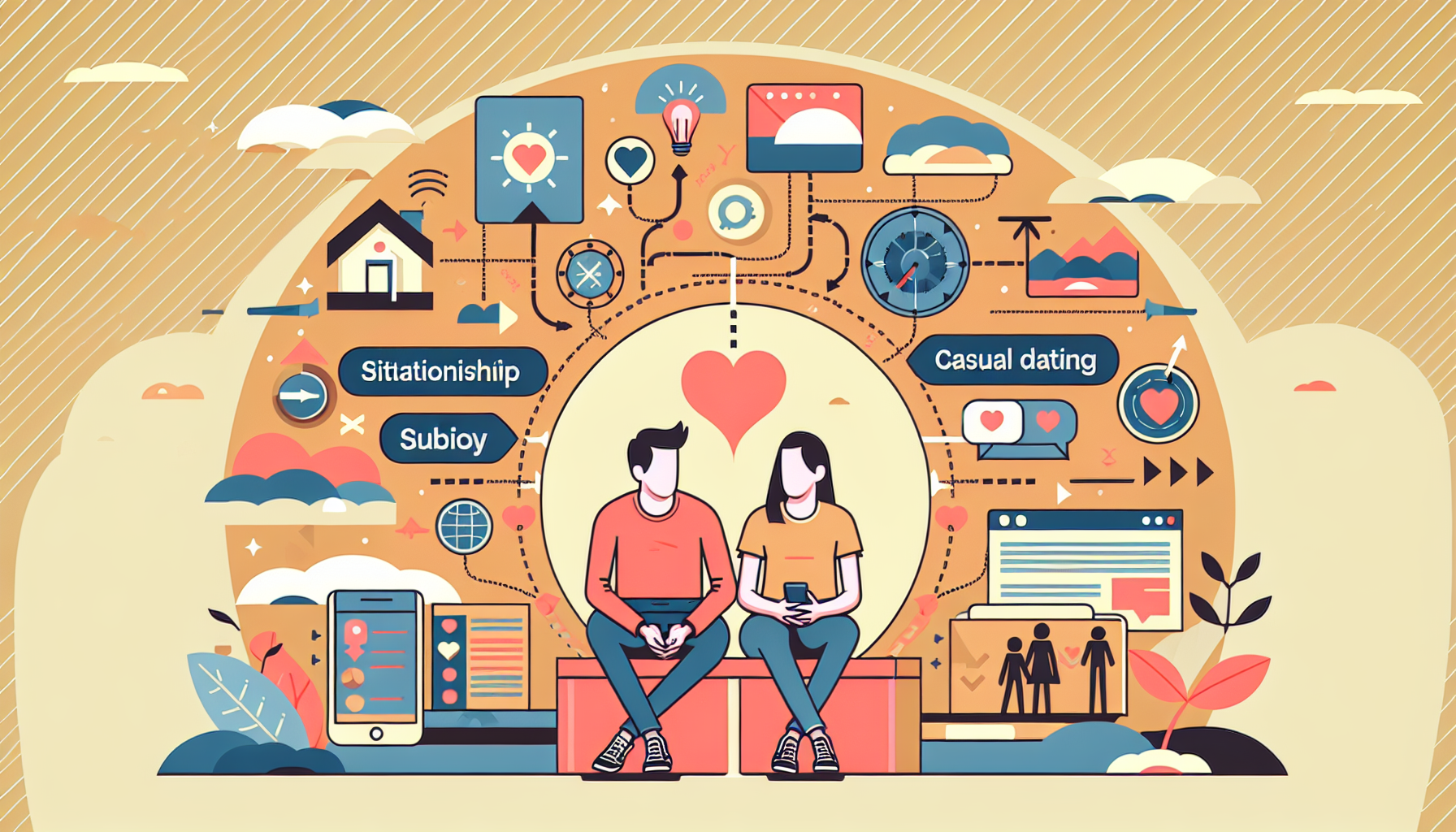 What is the difference between a situationship and casual dating?