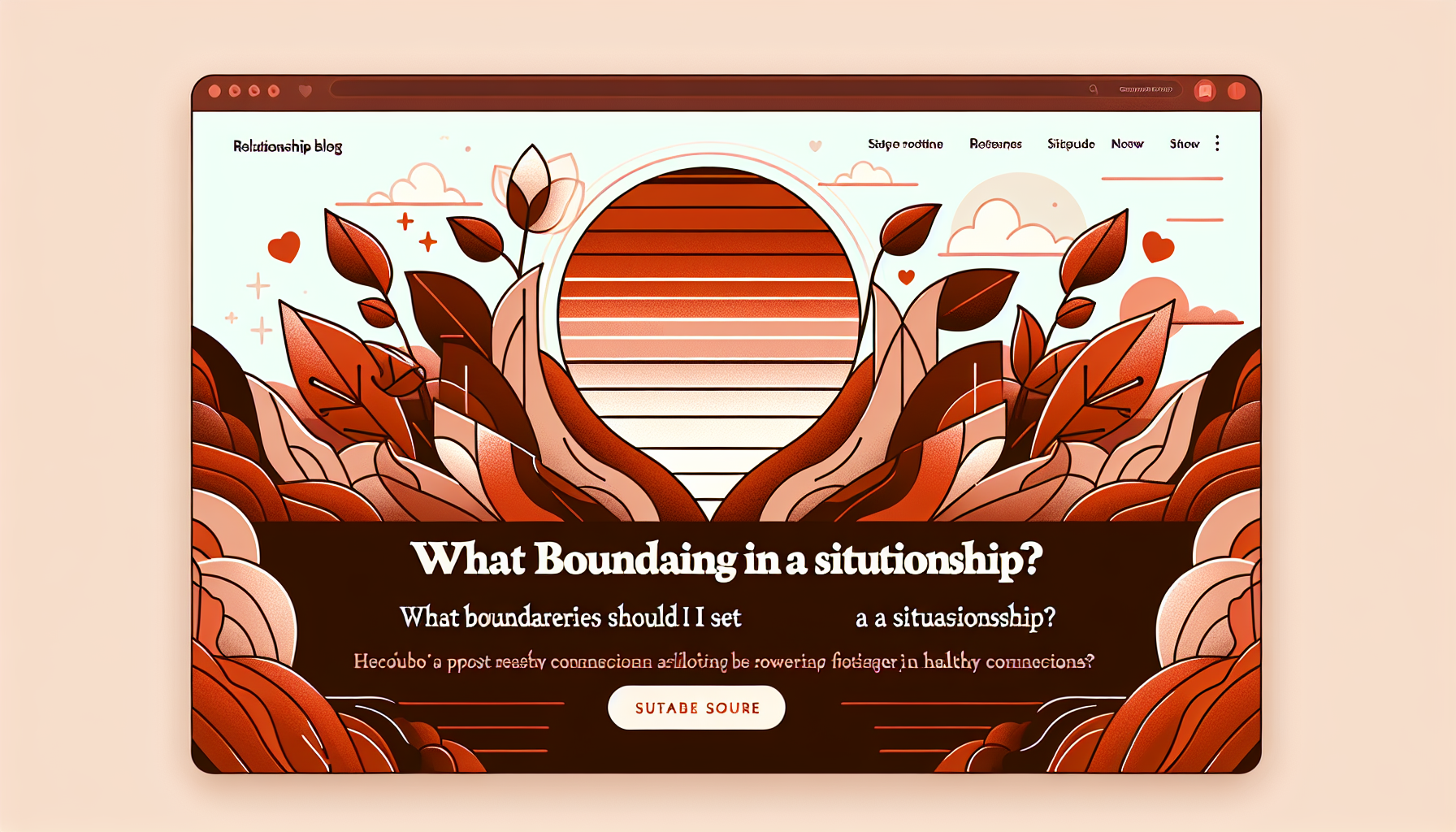 What boundaries should I set in a situationship?