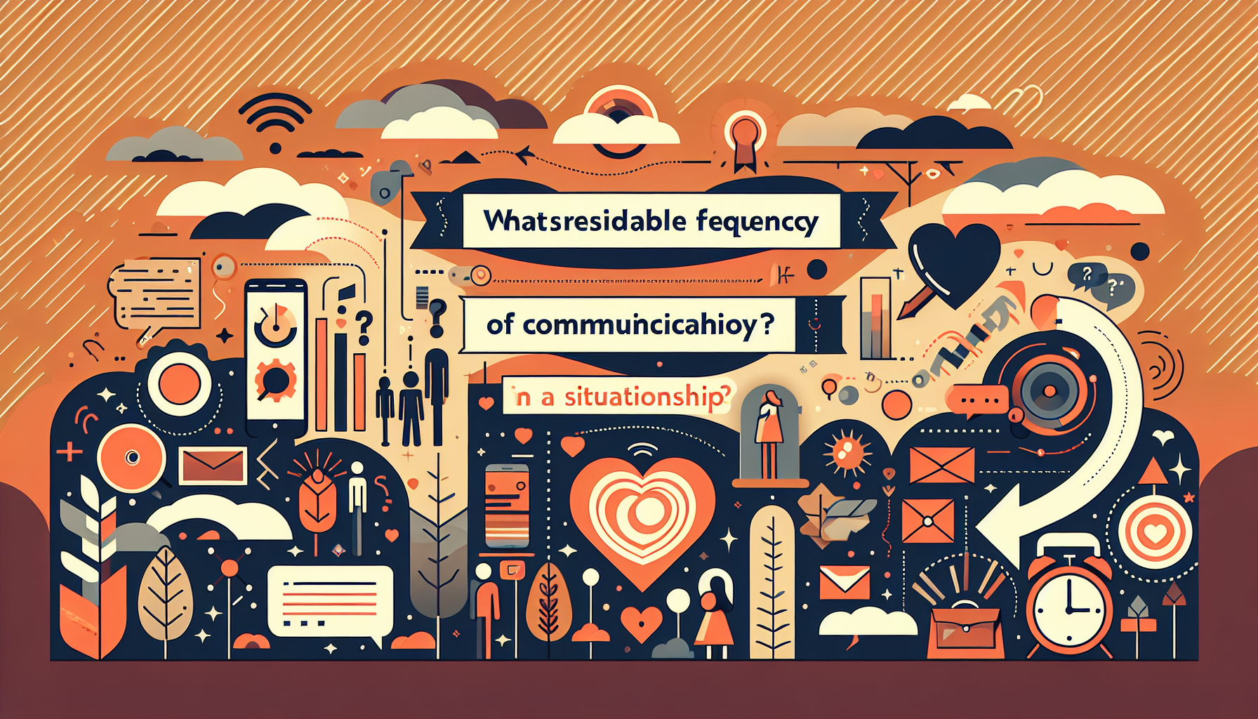 What is reasonable frequency of communication in a situationship?