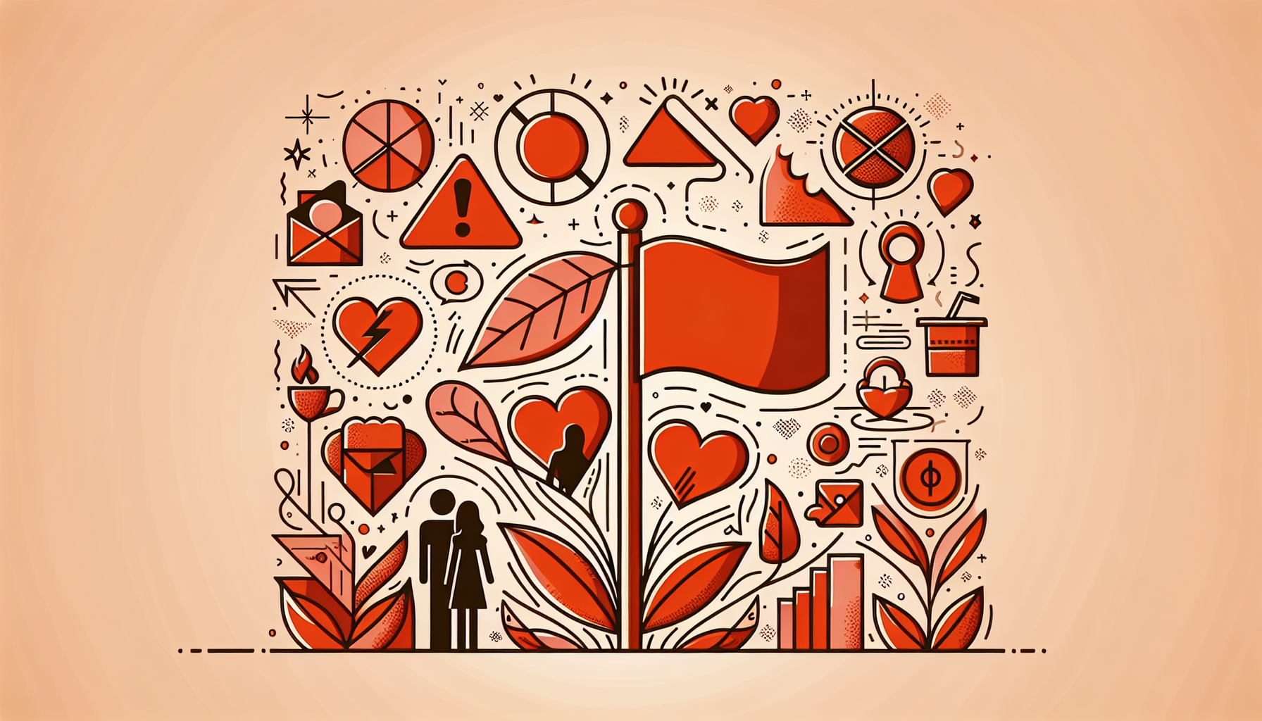 What are red flags in a situationship?