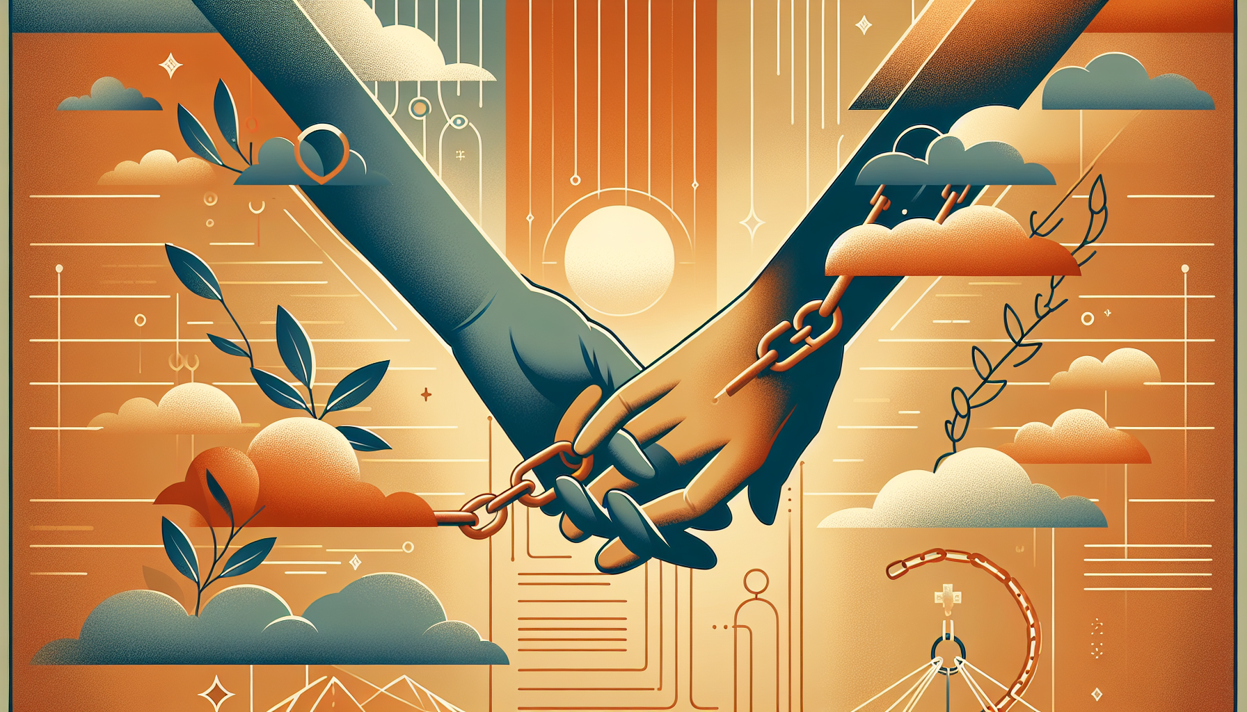 What is the difference between attachment and dependency here?