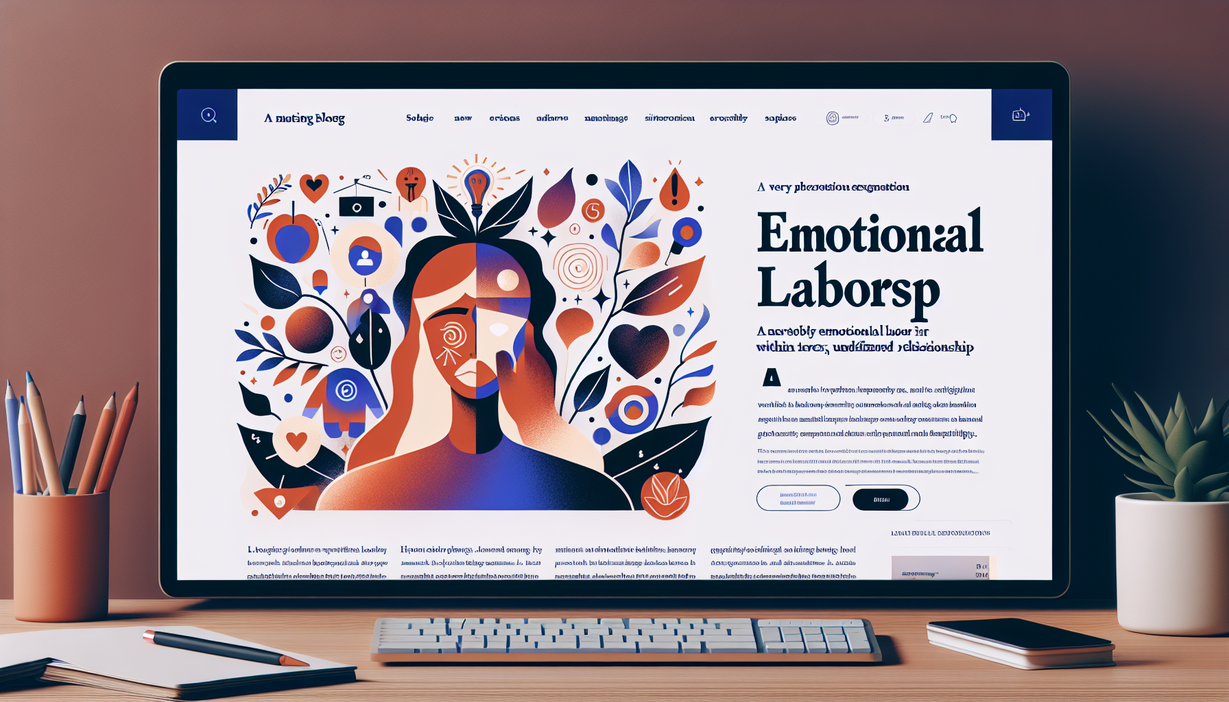 What is emotional labor in a situationship?