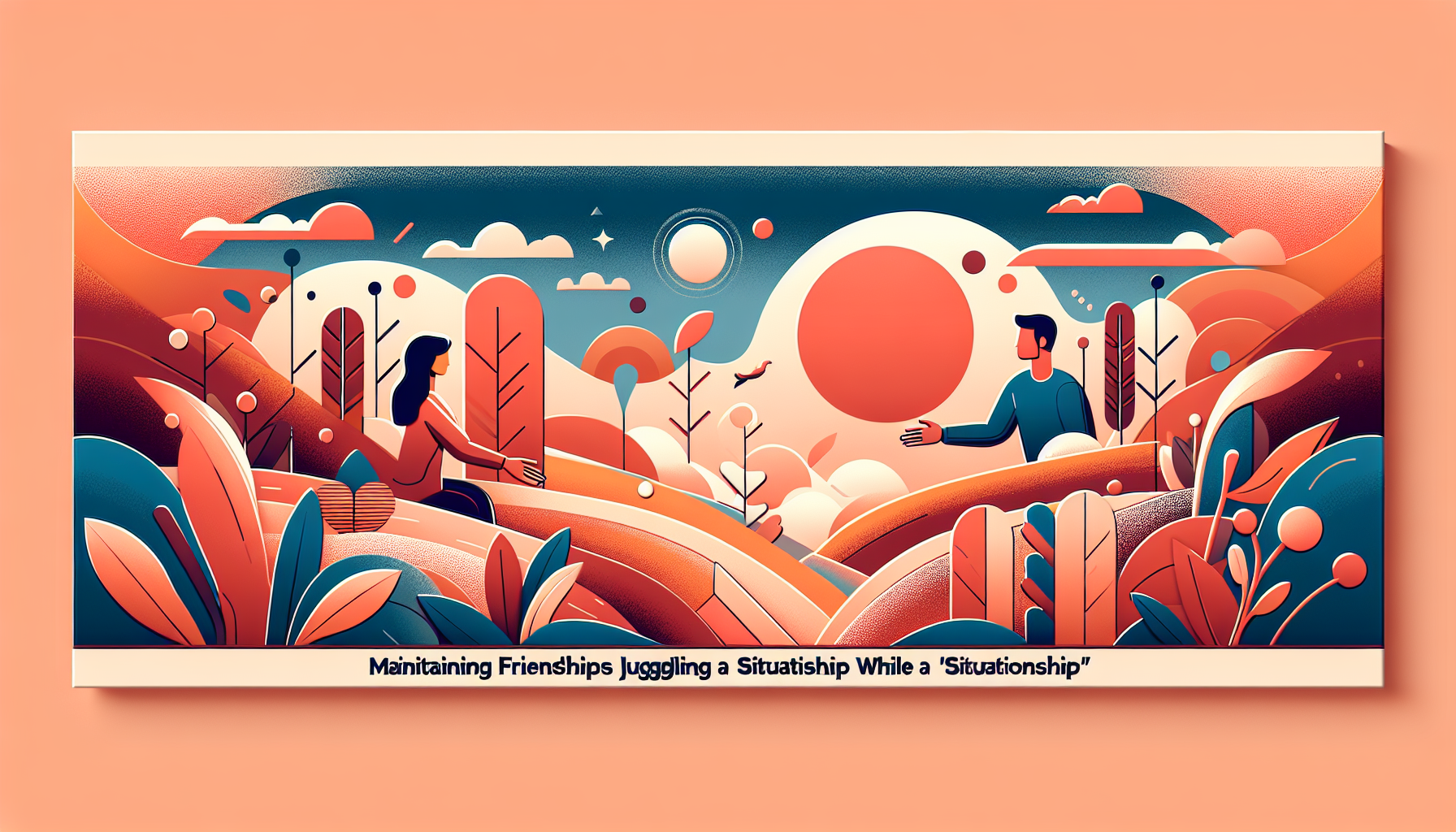 How do I maintain my friendships while in a situationship?