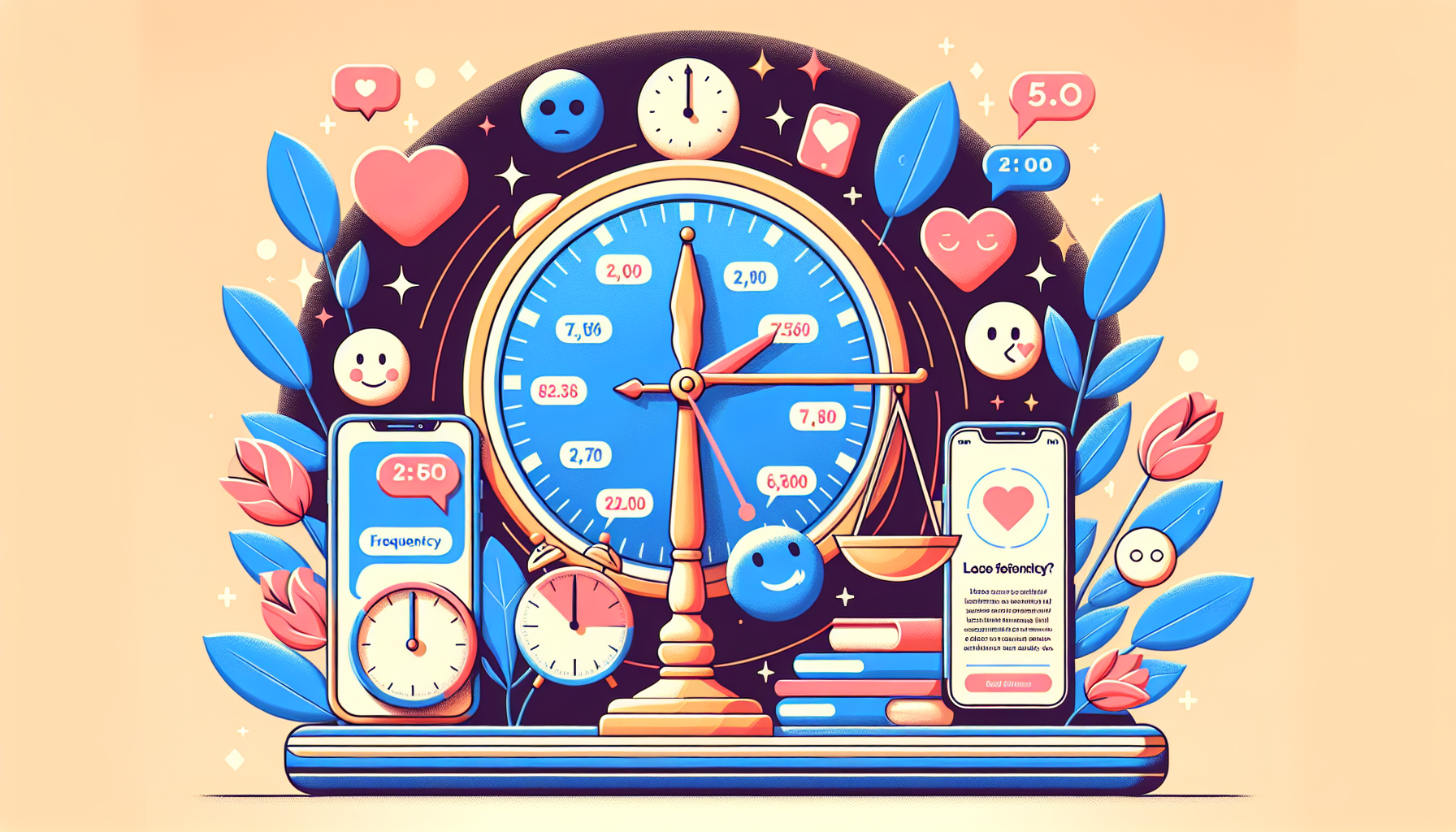 What frequency of texting indicates interest vs. casualness?