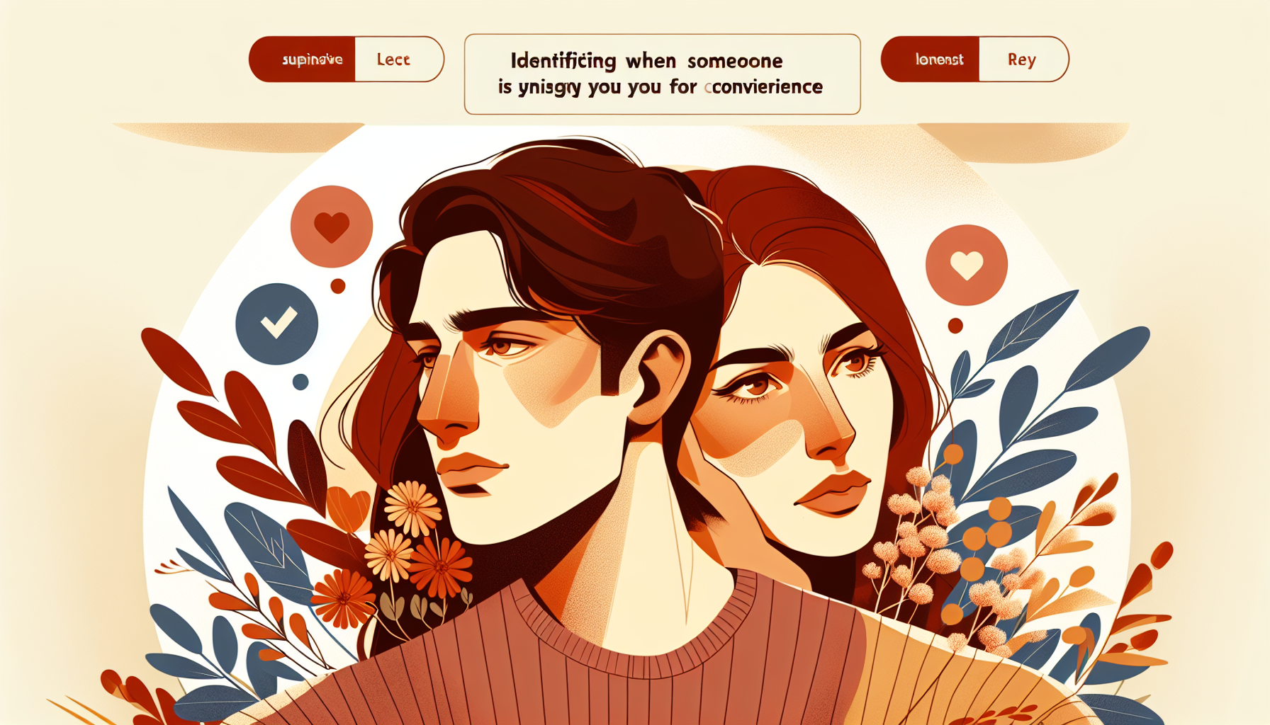 How do I tell if they are using me for convenience?