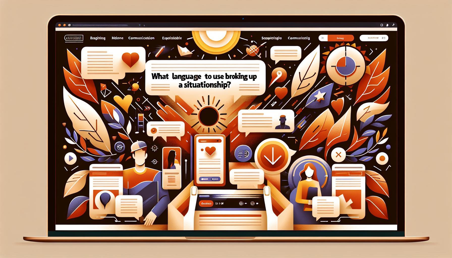 What language to use when breaking up a situationship?