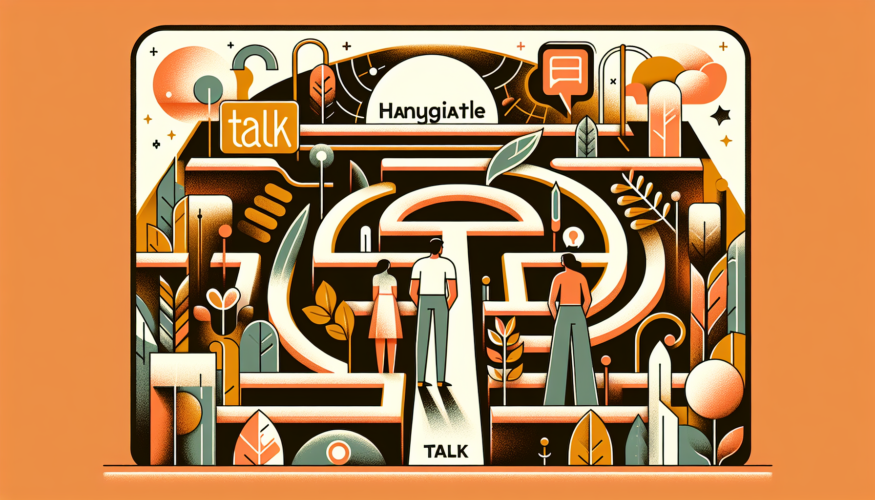 How do I handle mutual ambiguity when both avoid the talk?