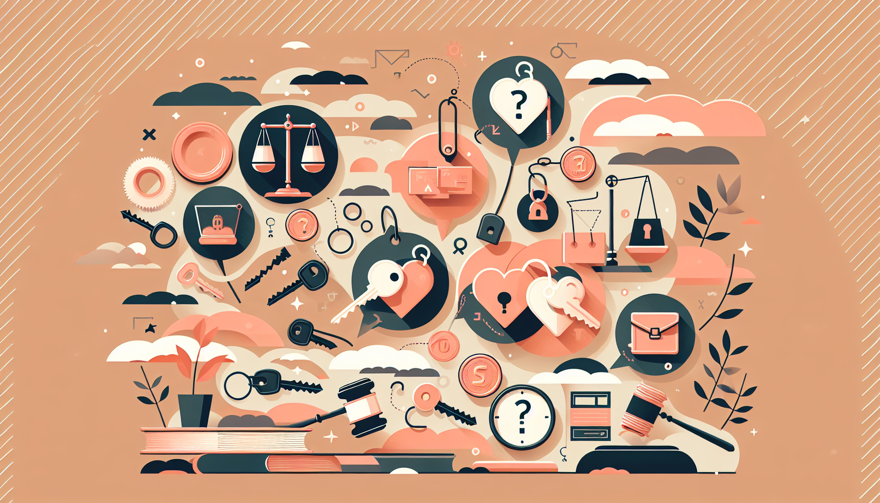 What legal or practical issues arise from shared belongings?