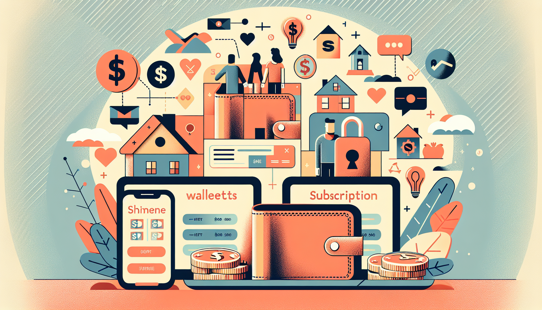 How do finances work if we share subscriptions or rent?