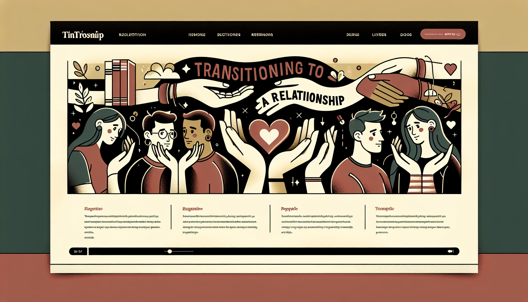 What to do if I want to transition to a relationship but they don't?