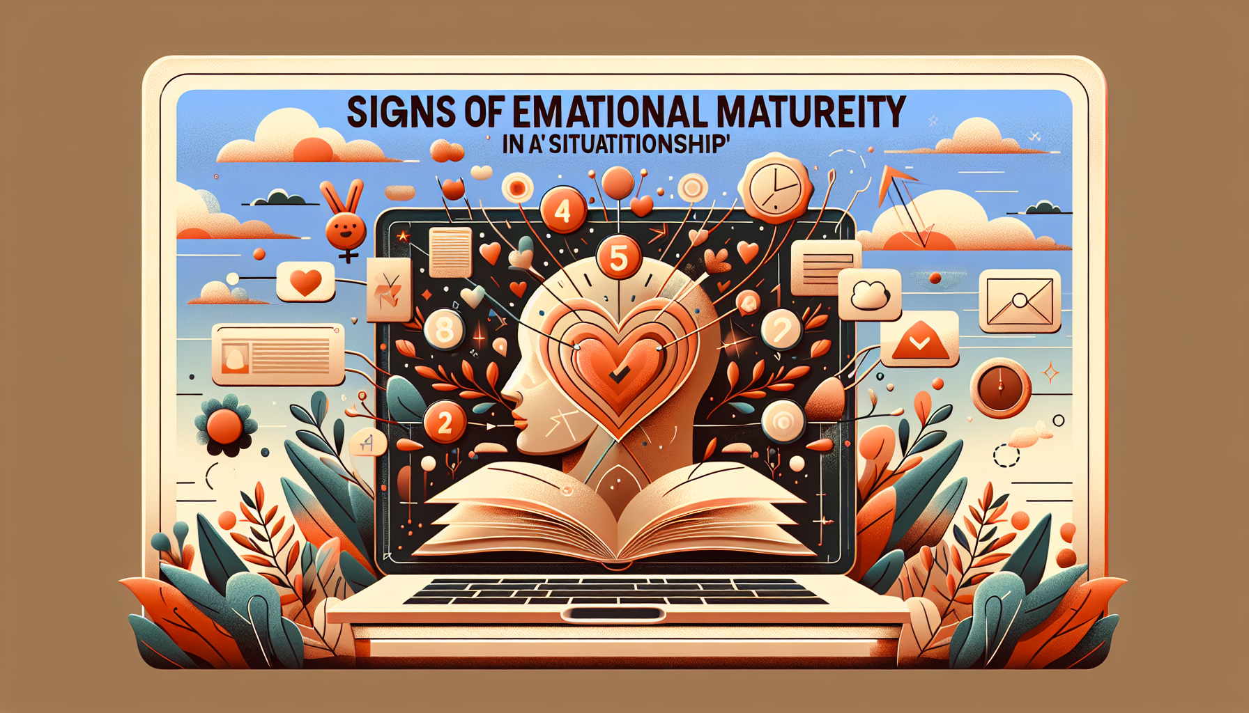 What signs show someone is emotionally mature in a situationship?