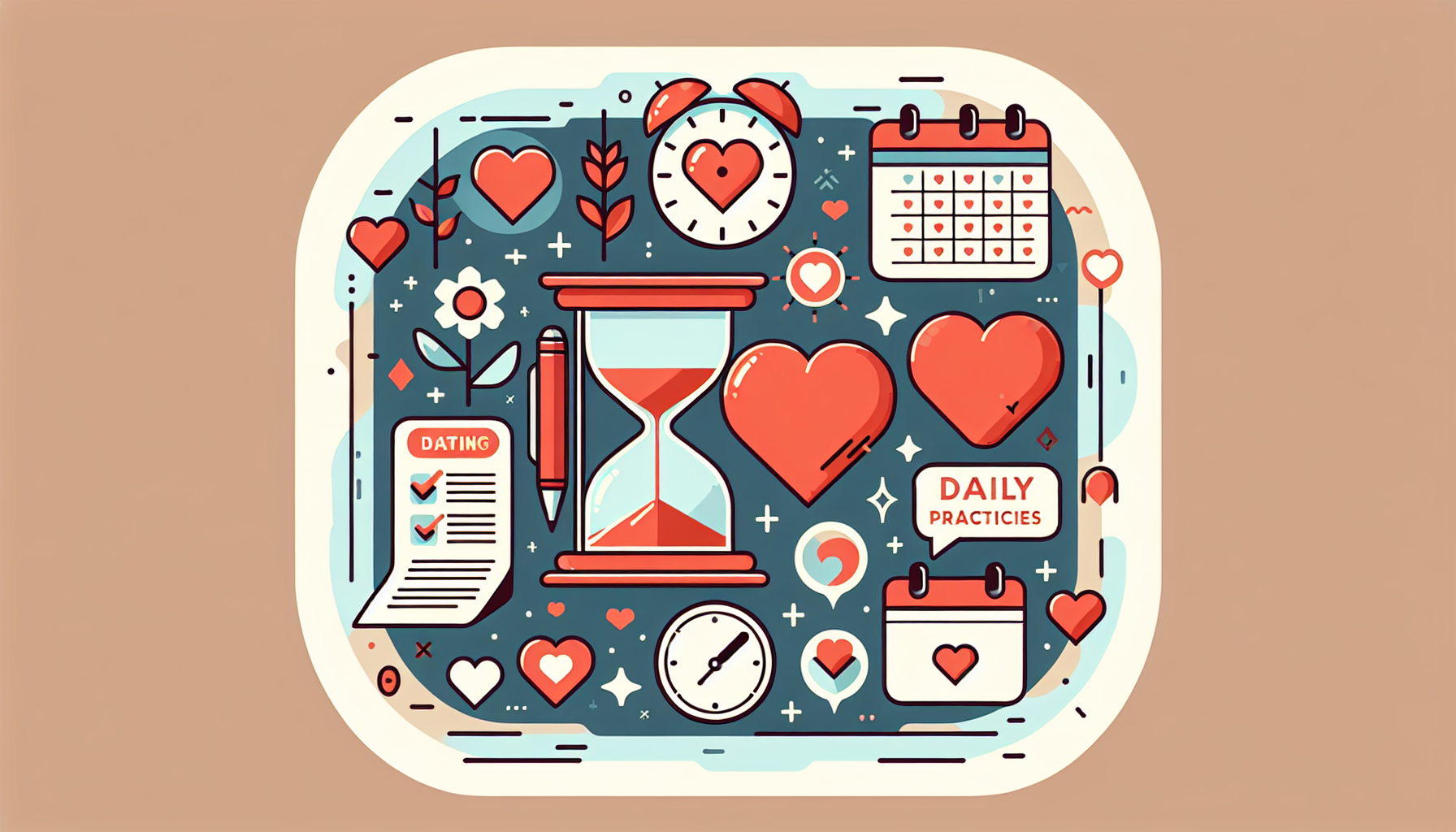 What daily practices improve my dating standards and choices?