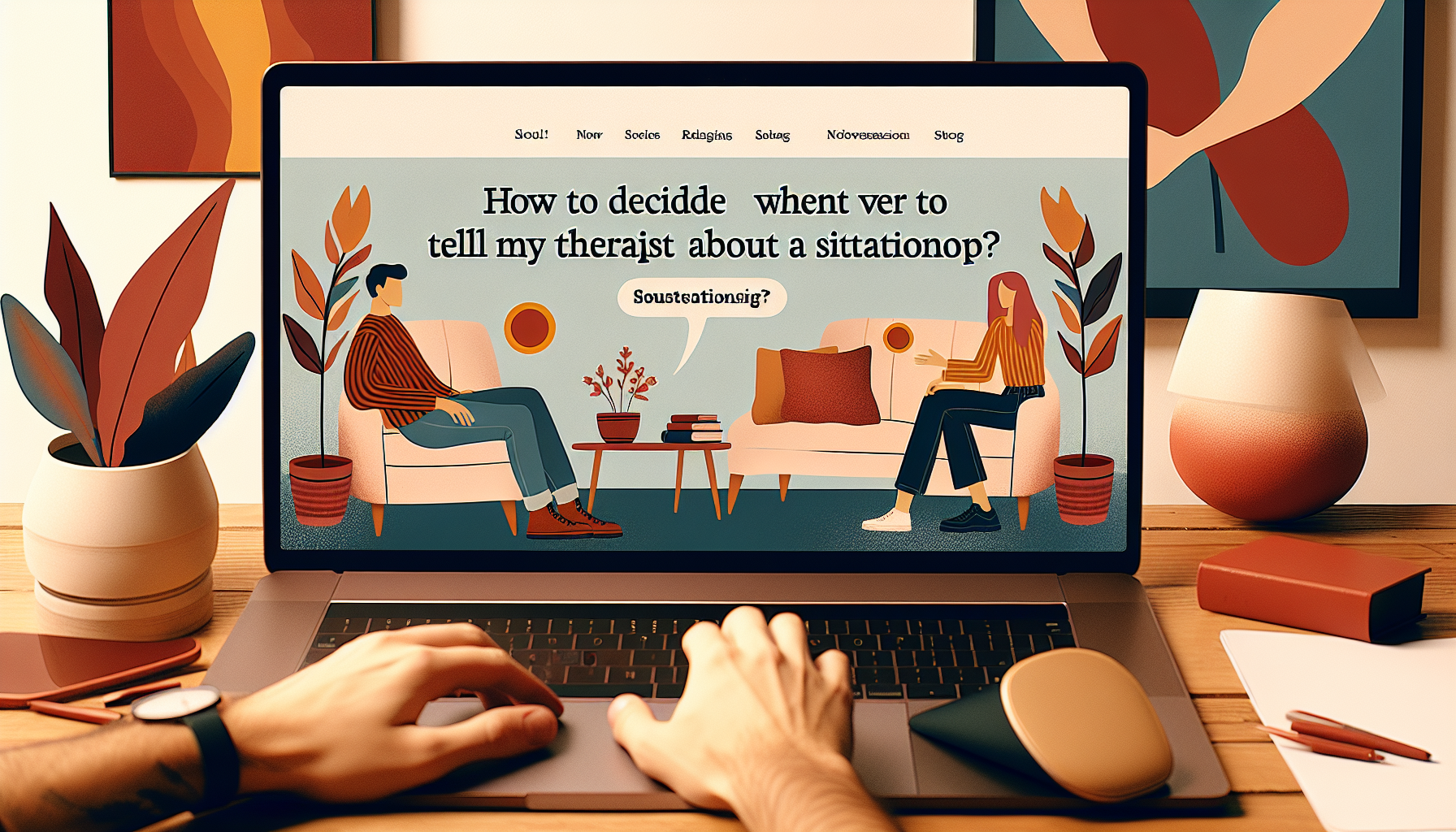 How do I decide whether to tell my therapist about a situationship?