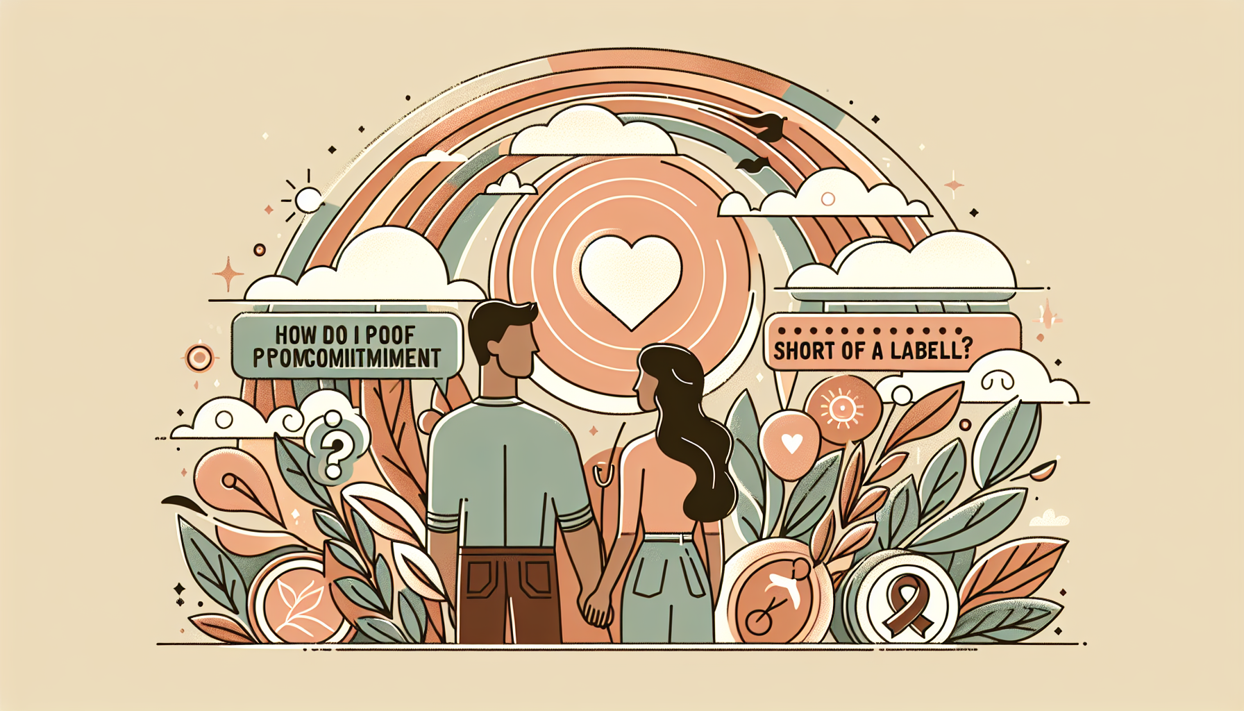 How do I ask for proof of commitment short of a label?