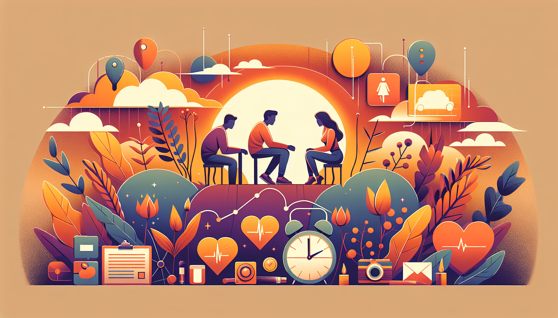 What are the typical stages of a situationship?